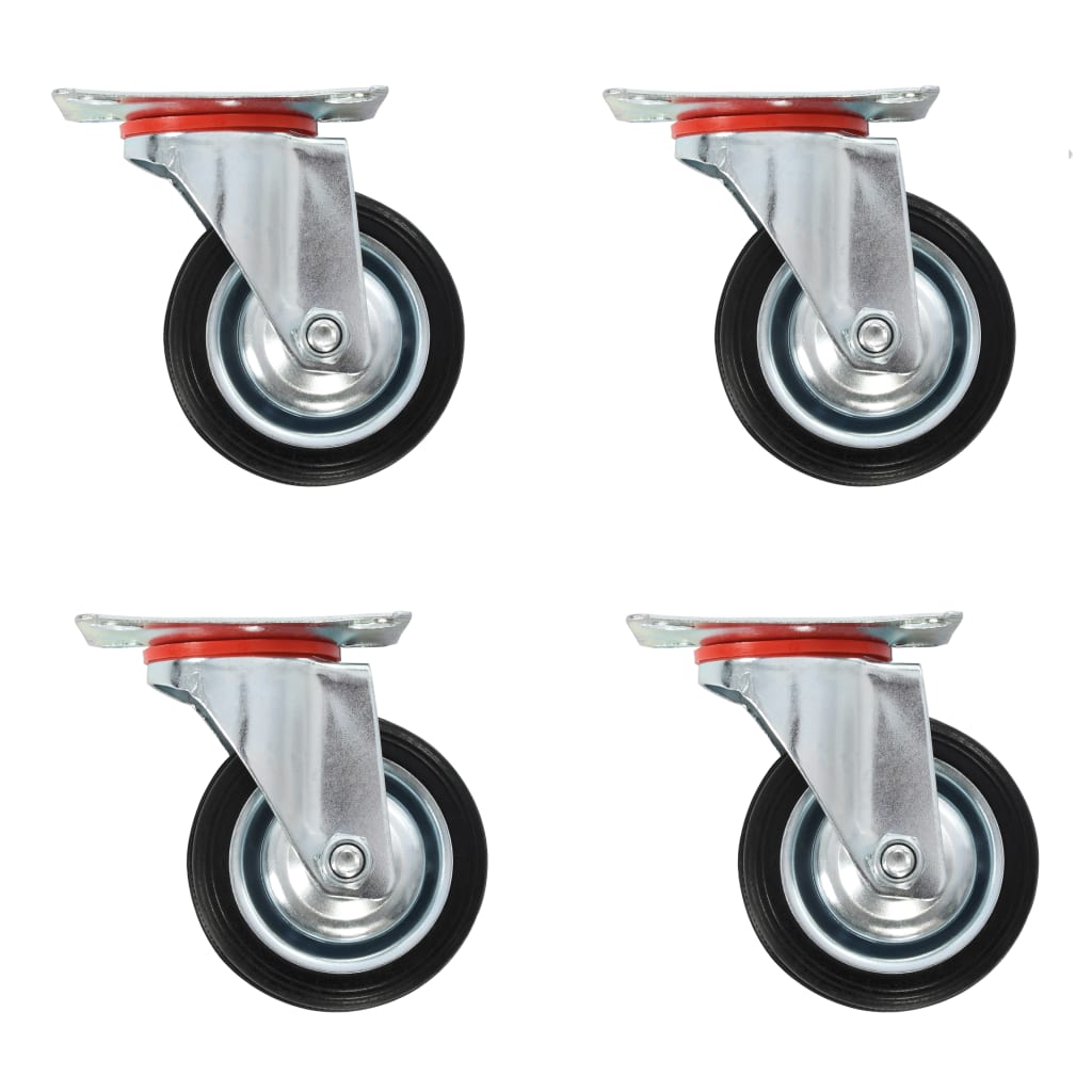 Lenkrollen 4 Stk. 75 mm - Premium Materialbeförderung  - Just €26.06! Shop now at homesales4u