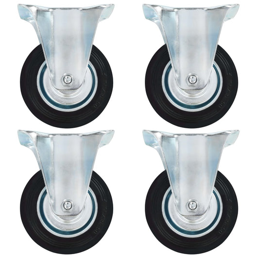 Bockrollen 4 Stk. 100 mm - Premium Materialbeförderung  - Just €33.01! Shop now at homesales4u