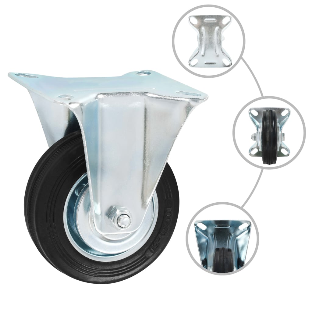 Bockrollen 4 Stk. 100 mm - Premium Materialbeförderung  - Just €33.01! Shop now at homesales4u