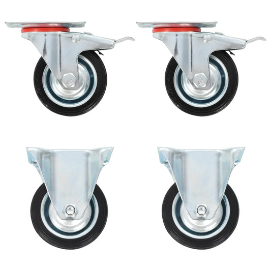 Rollen 4 Stk. 75 mm - Premium Materialbeförderung  - Just €29.45! Shop now at homesales4u