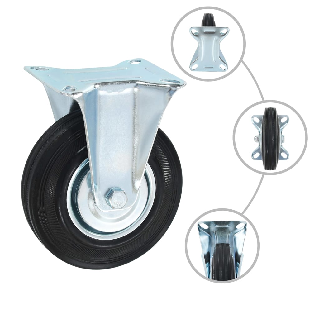 Rollen 4 Stk. 125 mm - Premium Materialbeförderung  - Just €58.66! Shop now at homesales4u