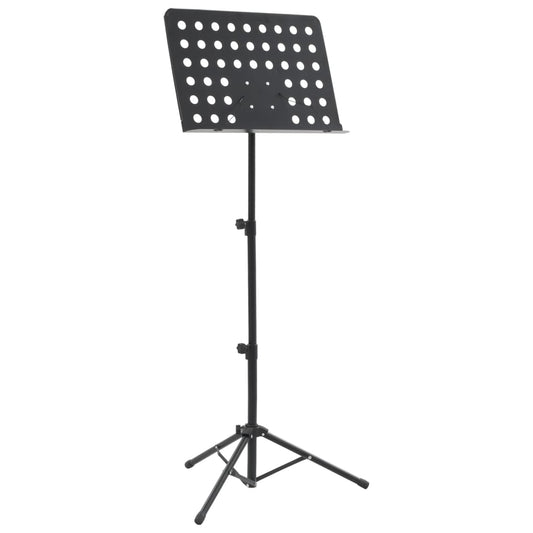 Notenständer Schwarz Stahl - Premium Musikinstrument-Ständer  - Just €34.48! Shop now at homesales4u