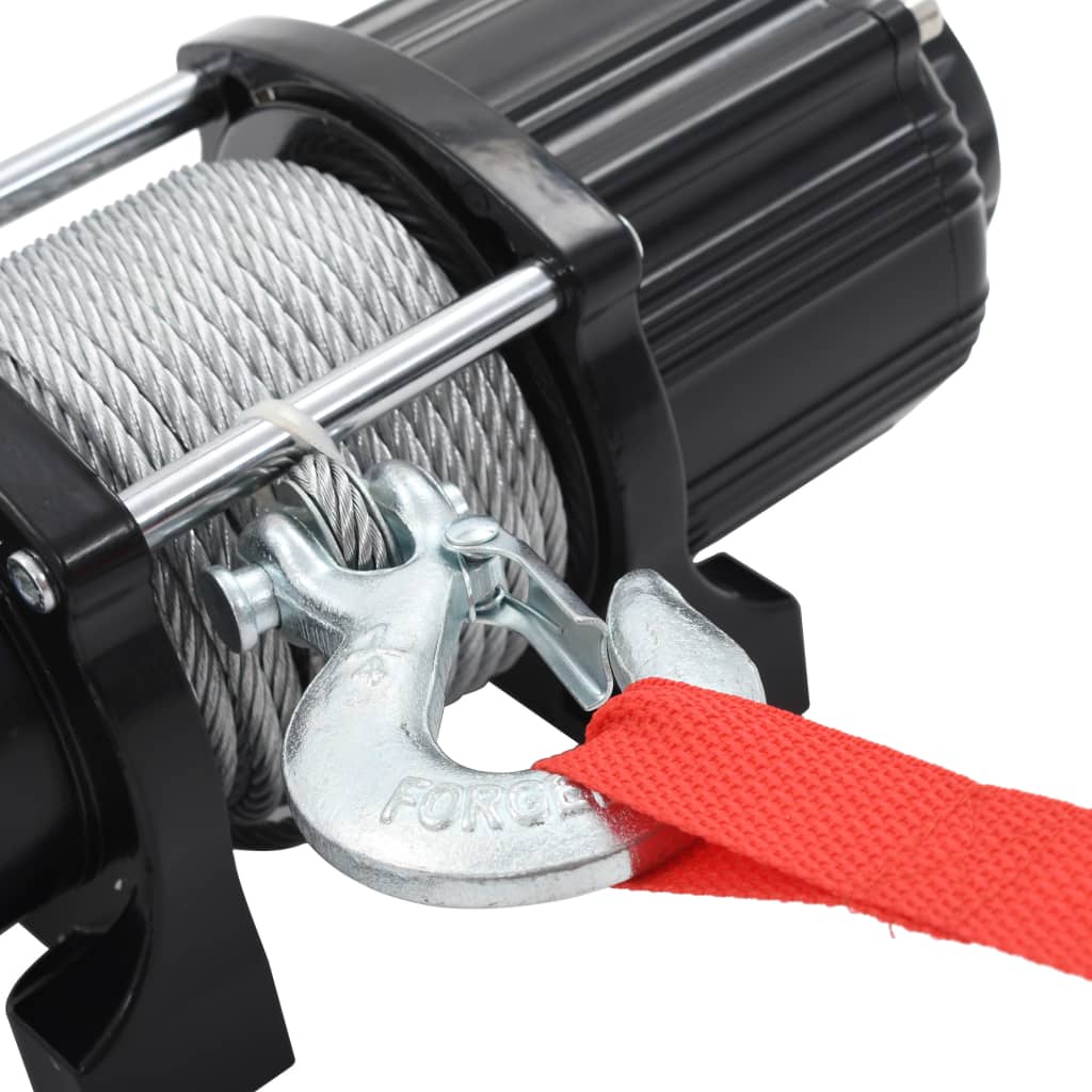 Elektrische Seilwinde 12 V 4500 lbs 2040 kg mit Fernbedienung - Premium Seilwinden  - Just €294.56! Shop now at homesales4u
