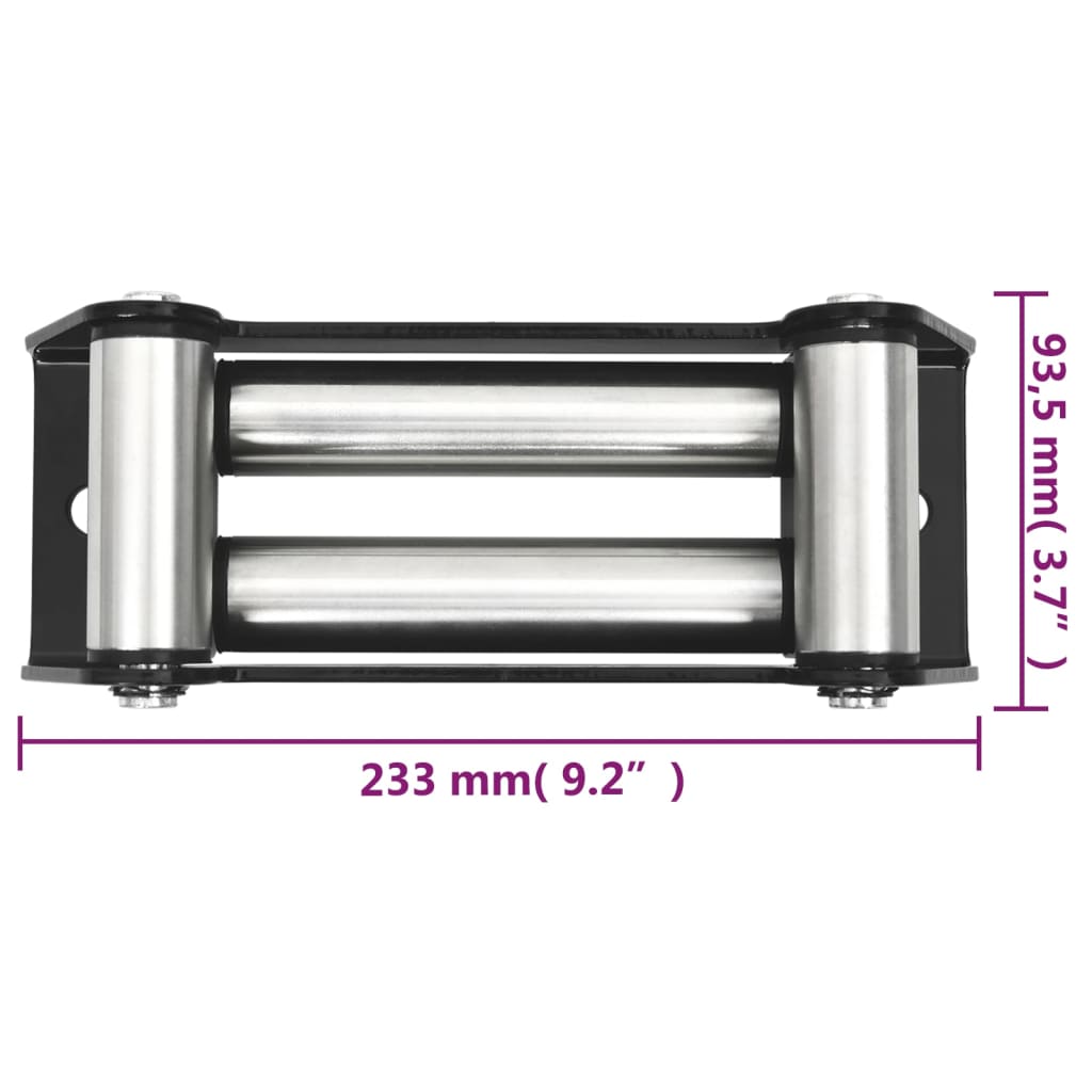 4-Wege-Rollenseilfenster Stahl 5000-6000 lbs - Premium Hebezüge, Kräne & Rollwagen  - Just €39.59! Shop now at homesales4u