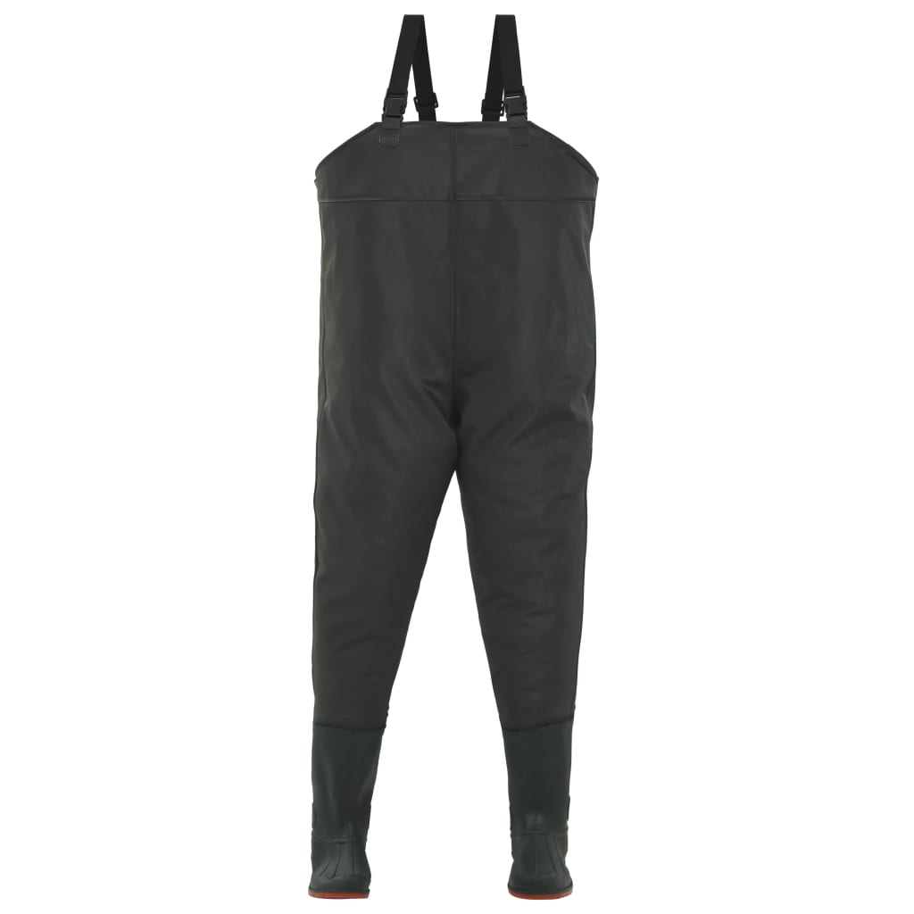 Wathose mit Stiefeln Grün Größe 42 - Premium Wathosen für Angler & Jäger  - Just €56.14! Shop now at homesales4u