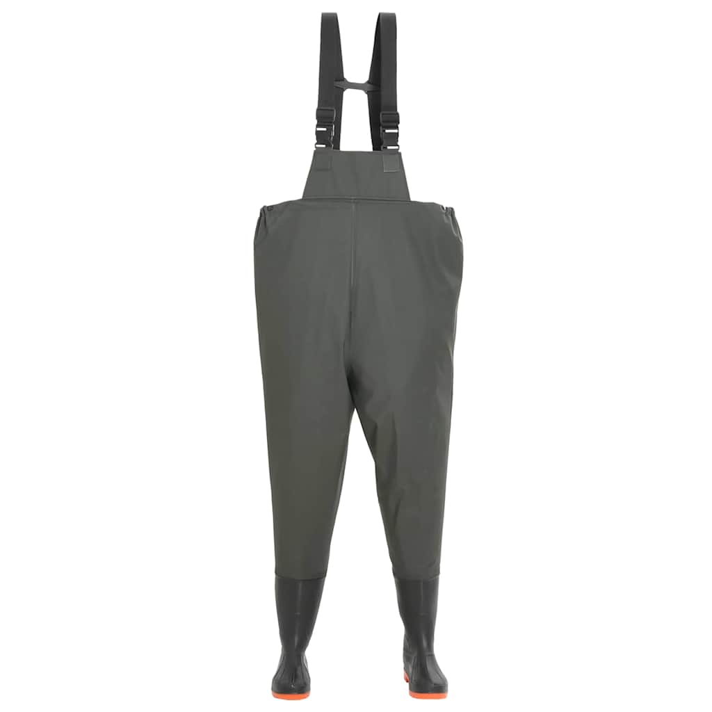 Wathose mit Stiefeln Grün Größe 42 - Premium Wathosen für Angler & Jäger  - Just €56.14! Shop now at homesales4u