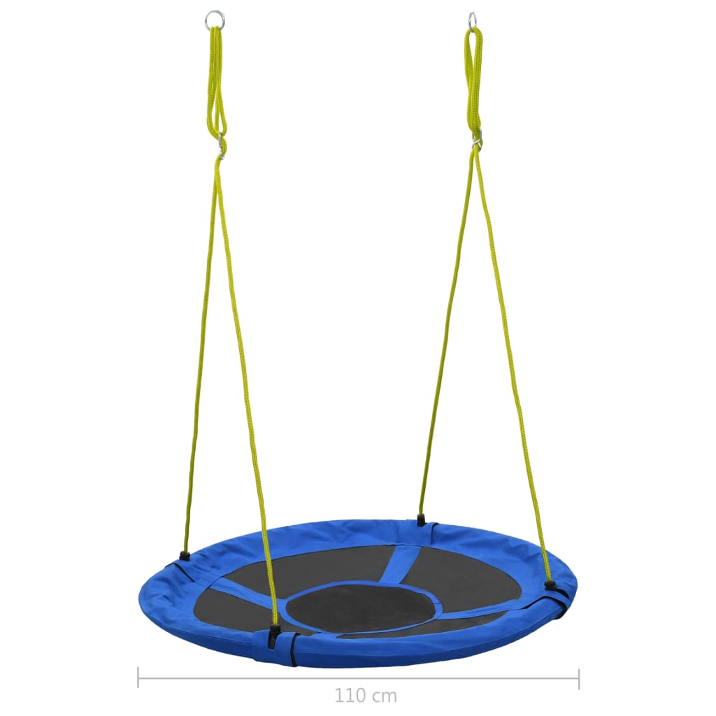 Schaukel 110 cm 100 kg Blau - Premium Schaukeln  - Just €101! Shop now at homesales4u