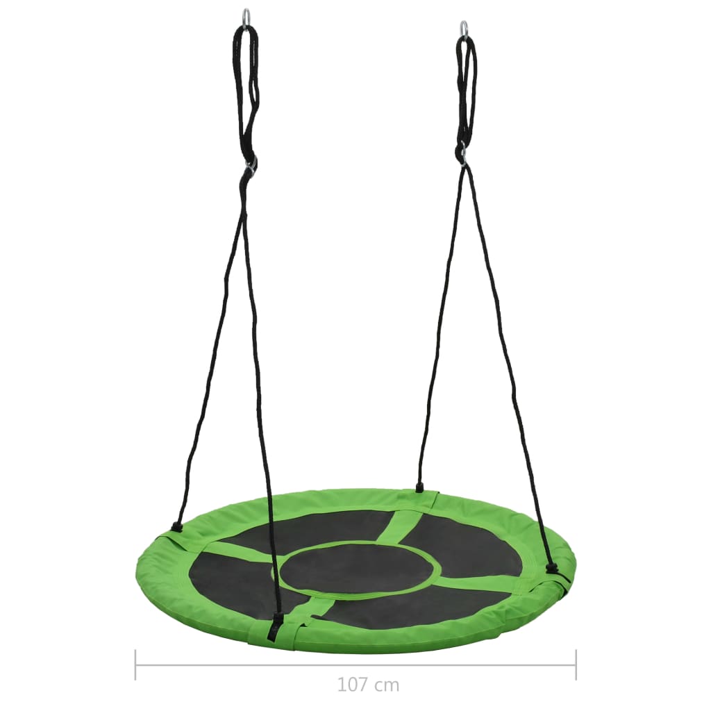 Schaukel 110 cm 100 kg Grün - Premium Schaukeln  - Just €82.64! Shop now at homesales4u