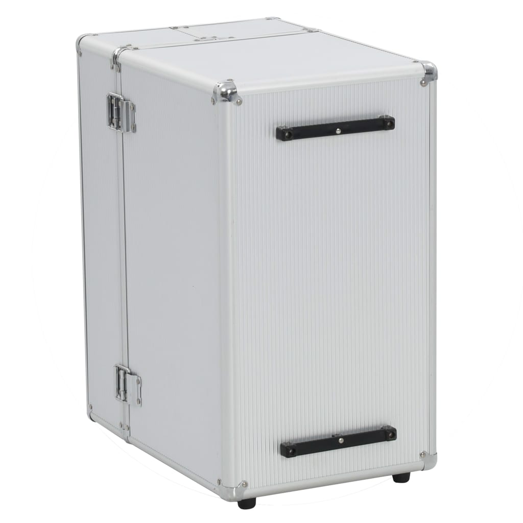 Pilotenkoffer 47 x 39 x 27 cm Silbern Aluminium - Premium Kulturtaschen  - Just €99.36! Shop now at homesales4u