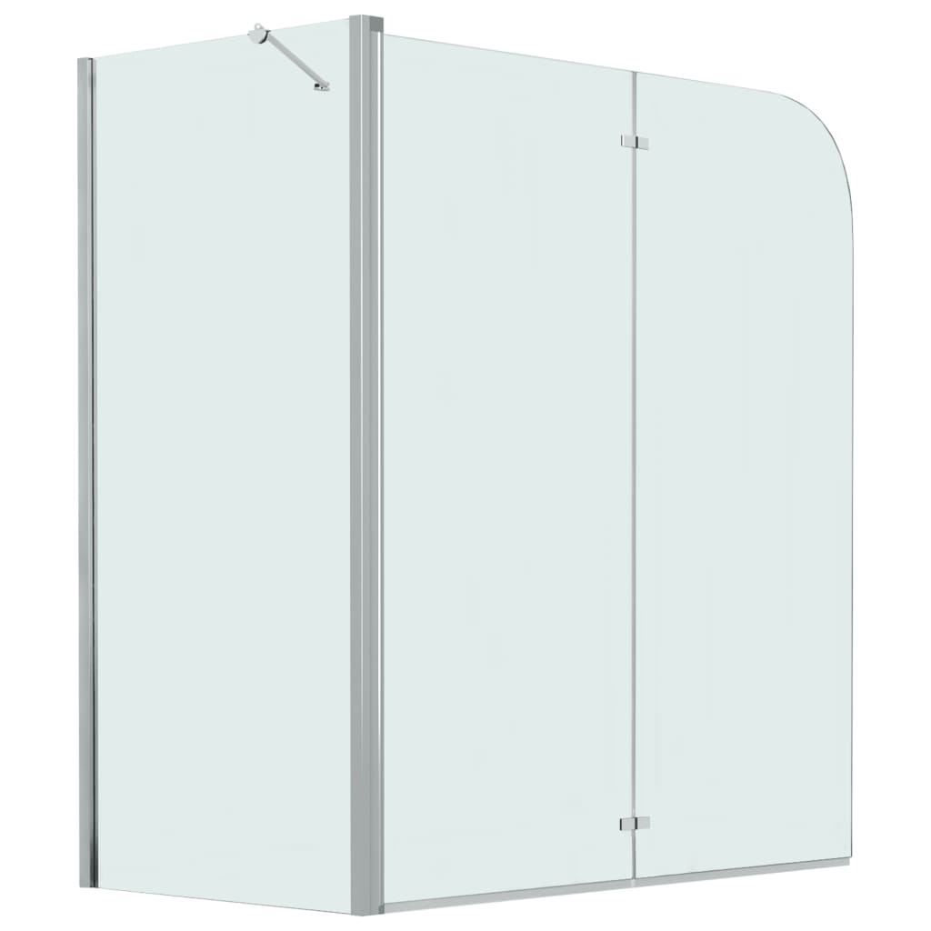 Badewannenaufsatz 2-fach Faltbar ESG 120x68x130 cm - Premium Duschkabinen & -türen  - Just €312.23! Shop now at homesales4u