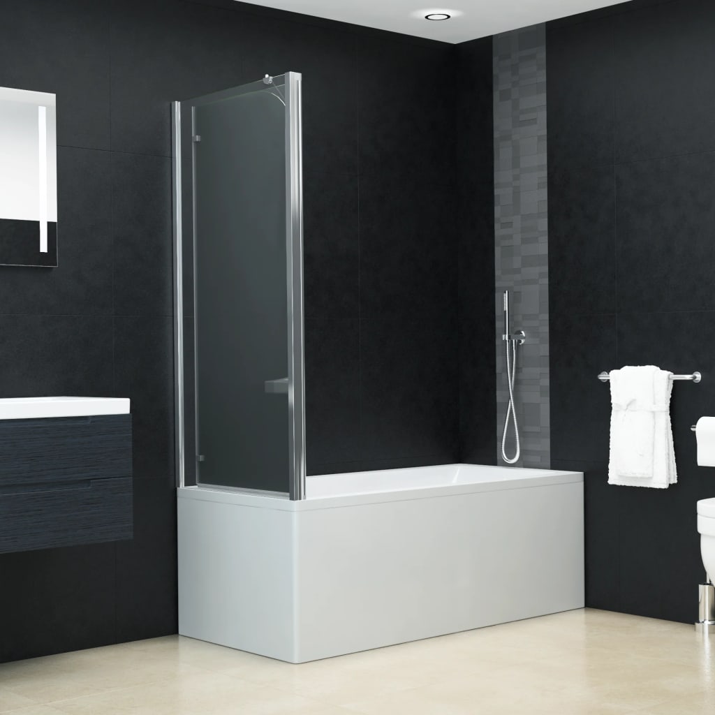 Badewannenaufsatz 2-fach Faltbar ESG 120x68x130 cm - Premium Duschkabinen & -türen  - Just €312.23! Shop now at homesales4u