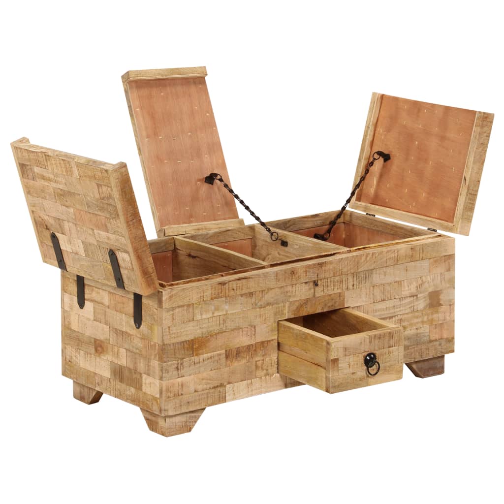 Couchtisch Massivholz Mango 80x40x35 cm - Premium Couchtische  - Just €374.67! Shop now at homesales4u