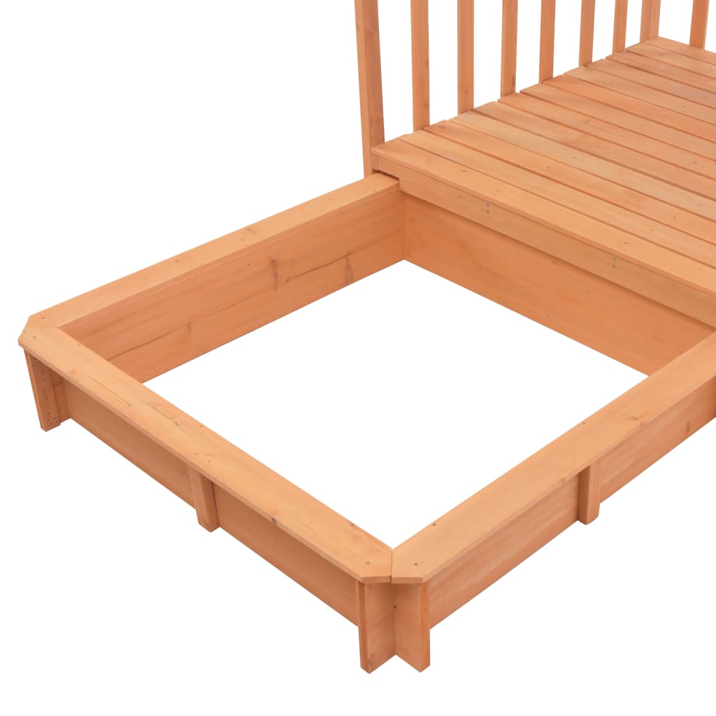 Kinderspielhaus mit Sandkasten Tannenholz Blau UV50 - Premium Sandkästen  - Just €266.92! Shop now at homesales4u