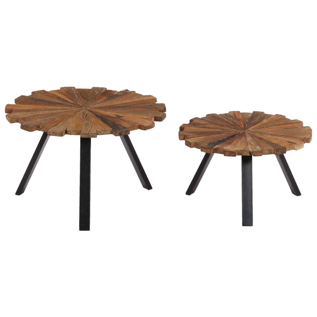 Couchtische 2 Stk. Altholz Massiv - Premium Couchtische  - Just €174.75! Shop now at homesales4u