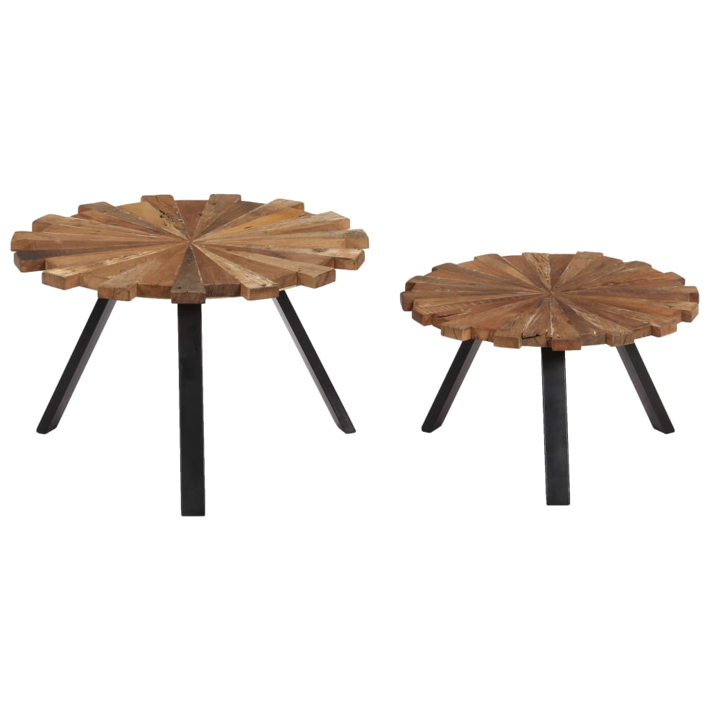 Couchtische 2 Stk. Altholz Massiv - Premium Couchtische  - Just €174.75! Shop now at homesales4u