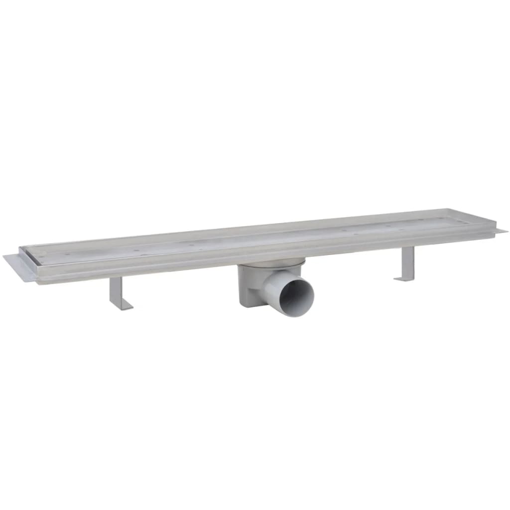 Lineare Duschrinnen 2 Stk. 630 x 140 mm Edelstahl - Premium Abflüsse  - Just €136.09! Shop now at homesales4u