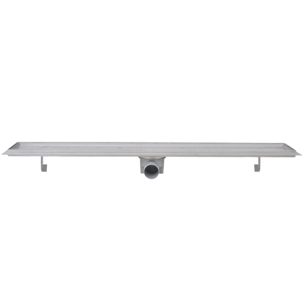 Lineare Duschrinnen 2 Stk. 930 x 140 mm Edelstahl - Premium Abflüsse  - Just €157.36! Shop now at homesales4u