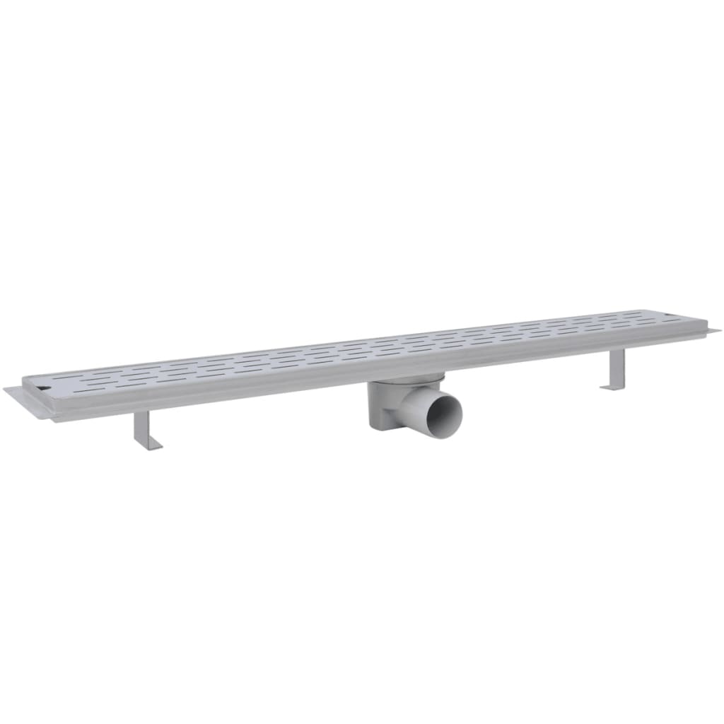 Lineare Duschrinnen 2 Stk. Linien 830 x 140 mm Edelstahl - Premium Abflüsse  - Just €125.81! Shop now at homesales4u
