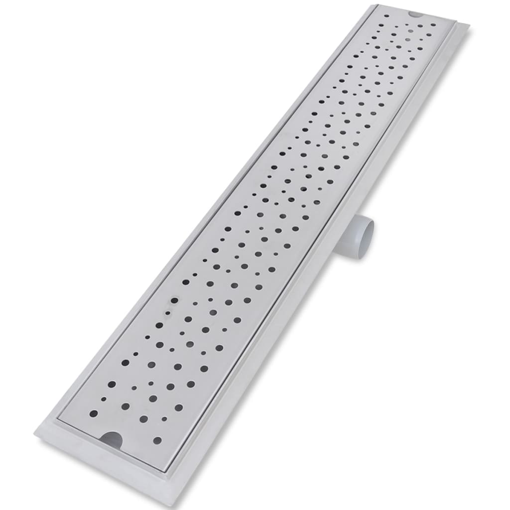 Lineare Duschrinnen 2 Stk. Blasen 730 x 140 mm Edelstahl - Premium Abflüsse  - Just €120.11! Shop now at homesales4u