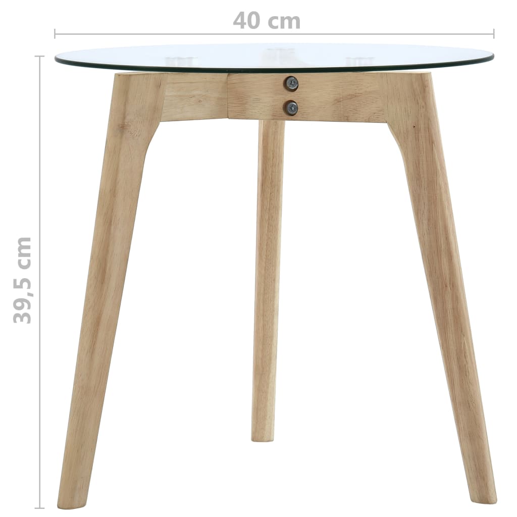 2-tlg. Beistelltisch-Set Hartglas - Premium Couchtische  - Just €94.23! Shop now at homesales4u