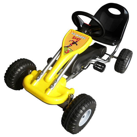 Pedal-Gokart Gelb - Premium Lauflernwagen & Rutsch- & Tretfahrzeuge  - Just €115.46! Shop now at homesales4u
