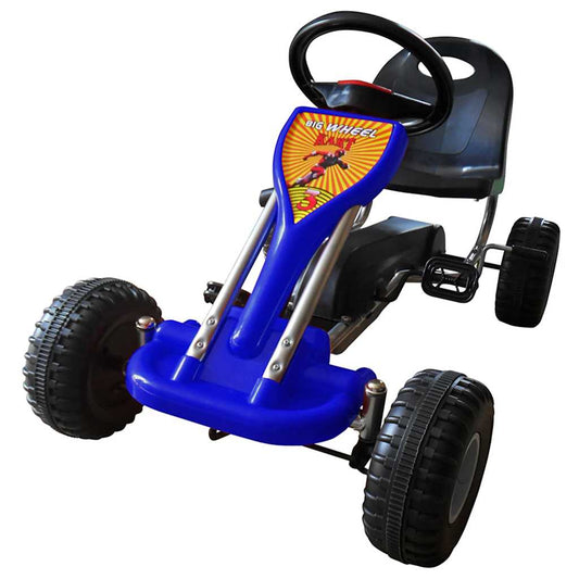 Pedal-Gokart Blau - Premium Lauflernwagen & Rutsch- & Tretfahrzeuge  - Just €121.40! Shop now at homesales4u