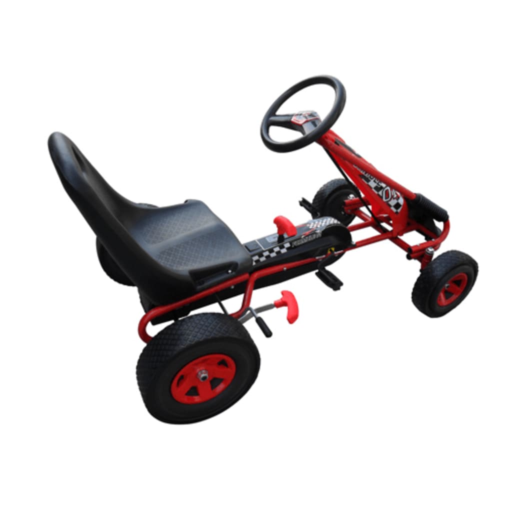Go Kart Rot 96 x 60 x 56 cm - Premium Lauflernwagen & Rutsch- & Tretfahrzeuge  - Just €172.99! Shop now at homesales4u