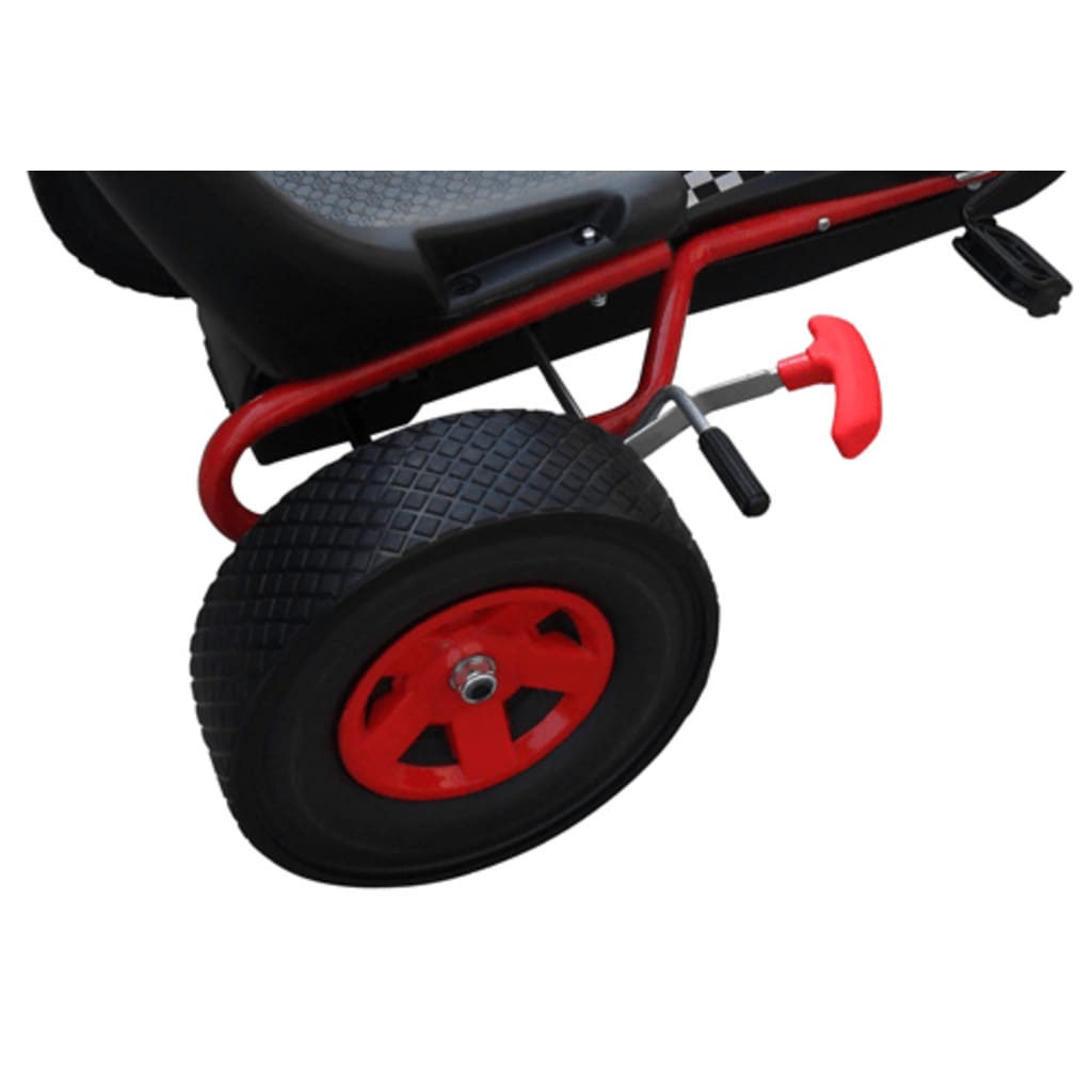 Go Kart Rot 96 x 60 x 56 cm - Premium Lauflernwagen & Rutsch- & Tretfahrzeuge  - Just €172.99! Shop now at homesales4u