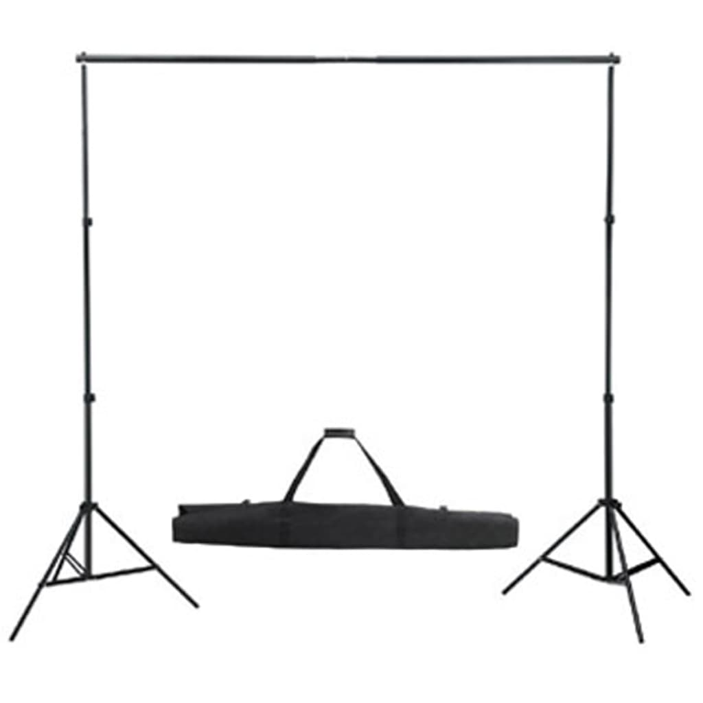 Fotostudio-Set mit Schwarzem Hintergrund 600×300 & Leuchten - Premium Studioscheinwerfer & -blitzgeräte  - Just €209.07! Shop now at homesales4u