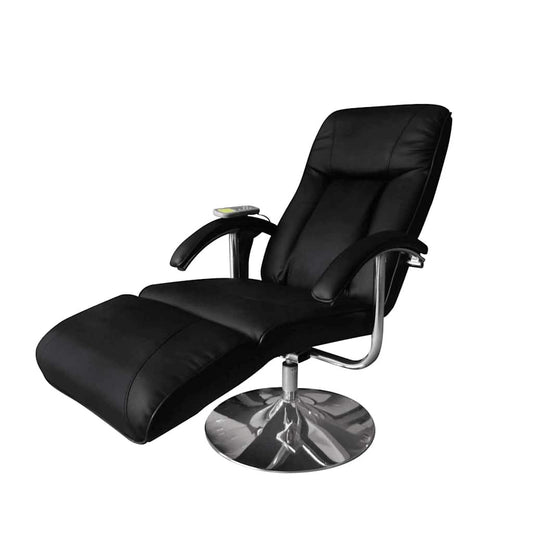 Massagesessel Schwarz Kunstleder - Premium Massagesessel  - Just €286.50! Shop now at homesales4u