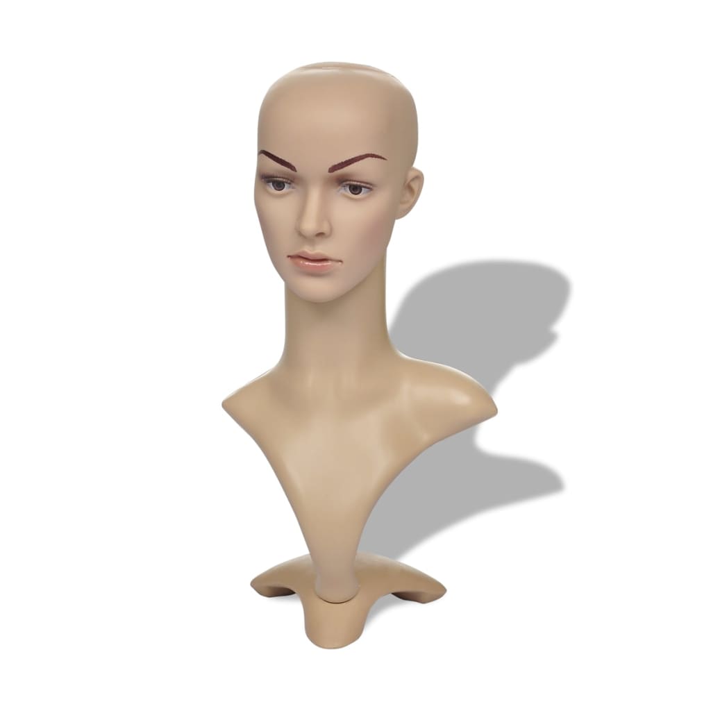 Mannequin-Kopf Frauen A - Premium Schaufensterpuppen  - Just €39.07! Shop now at homesales4u