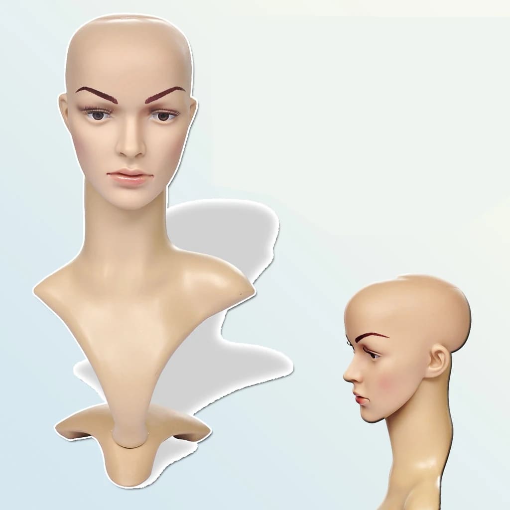 Mannequin-Kopf Frauen A - Premium Schaufensterpuppen  - Just €39.07! Shop now at homesales4u