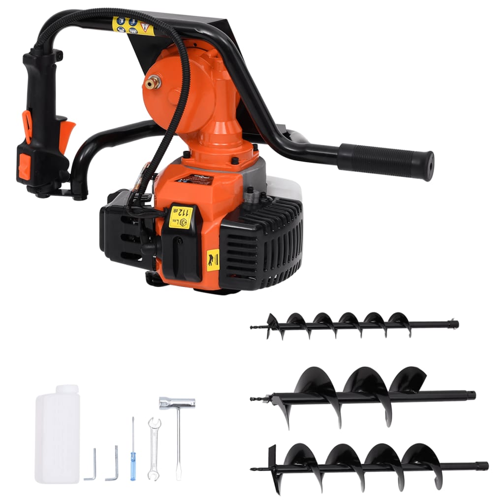 Erdbohrer Orange - Premium Schneckenbohrer  - Just €302.94! Shop now at homesales4u