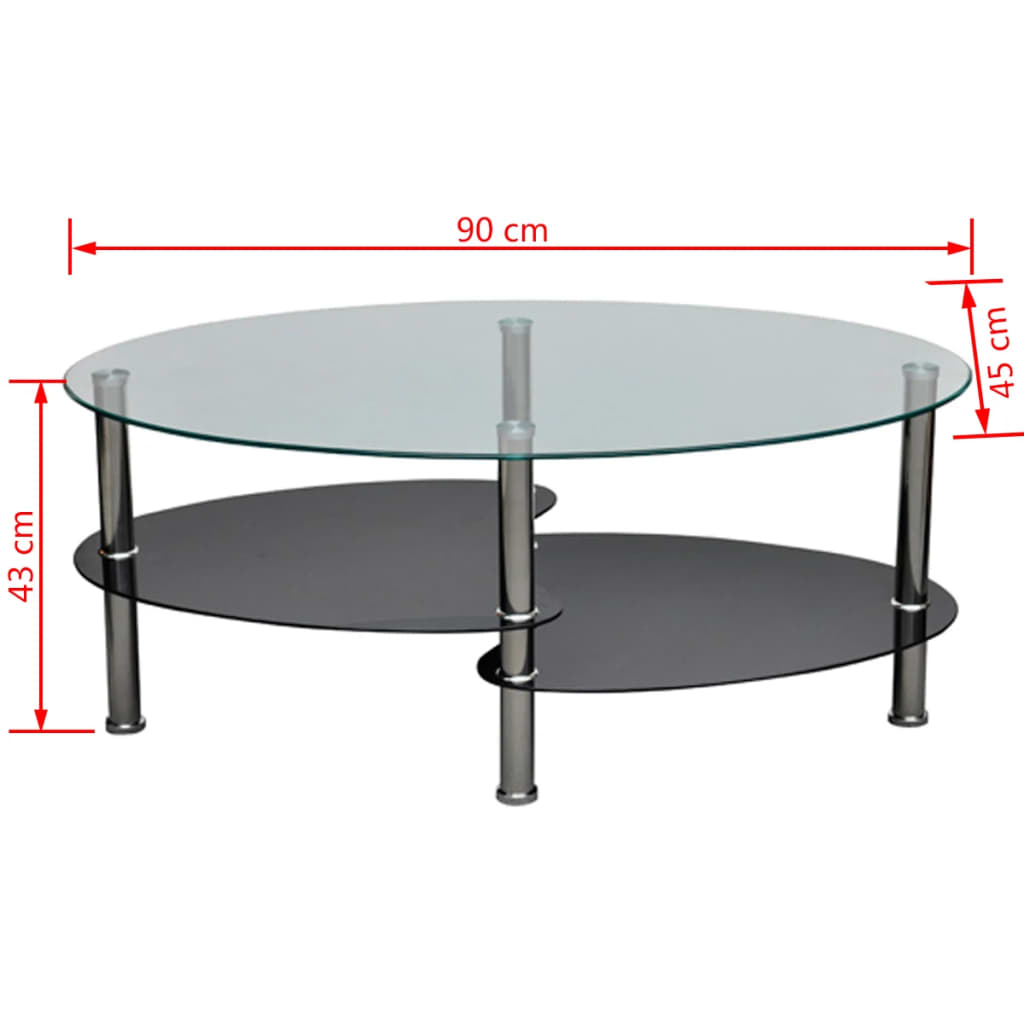 Couchtisch mit Exklusivem Design Schwarz - Premium Couchtische  - Just €90.46! Shop now at homesales4u