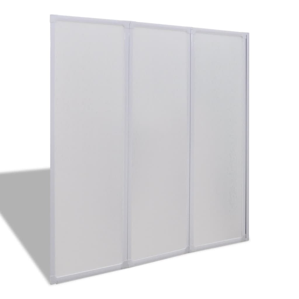Badewannen Faltwand Duschabtrennung 141 x 132 cm - Premium Duschkabinen & -türen  - Just €192.49! Shop now at homesales4u