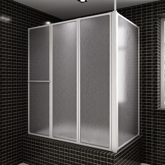 Duschwand L-Form 70x120x137 cm 4-teilig Faltbar - Premium Duschkabinen & -türen  - Just €277.57! Shop now at homesales4u