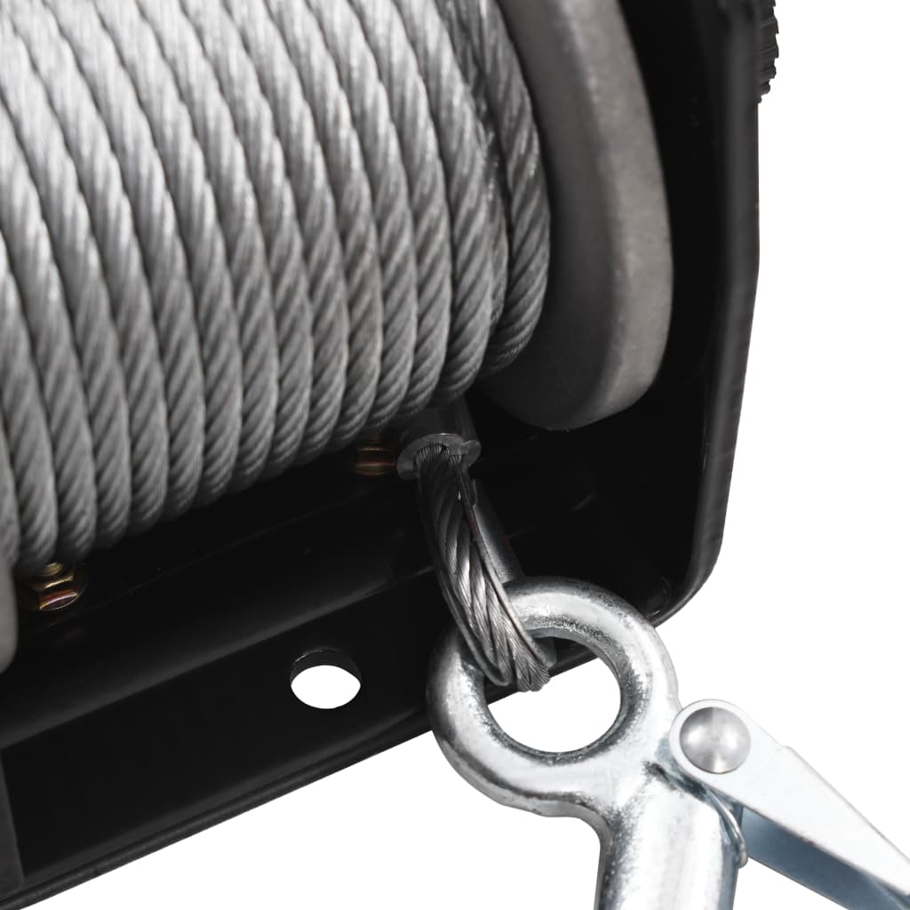 12 V Elektrische Seilwinde 907 kg Kabel-Fernbedienung - Premium Seilwinden  - Just €127.44! Shop now at homesales4u