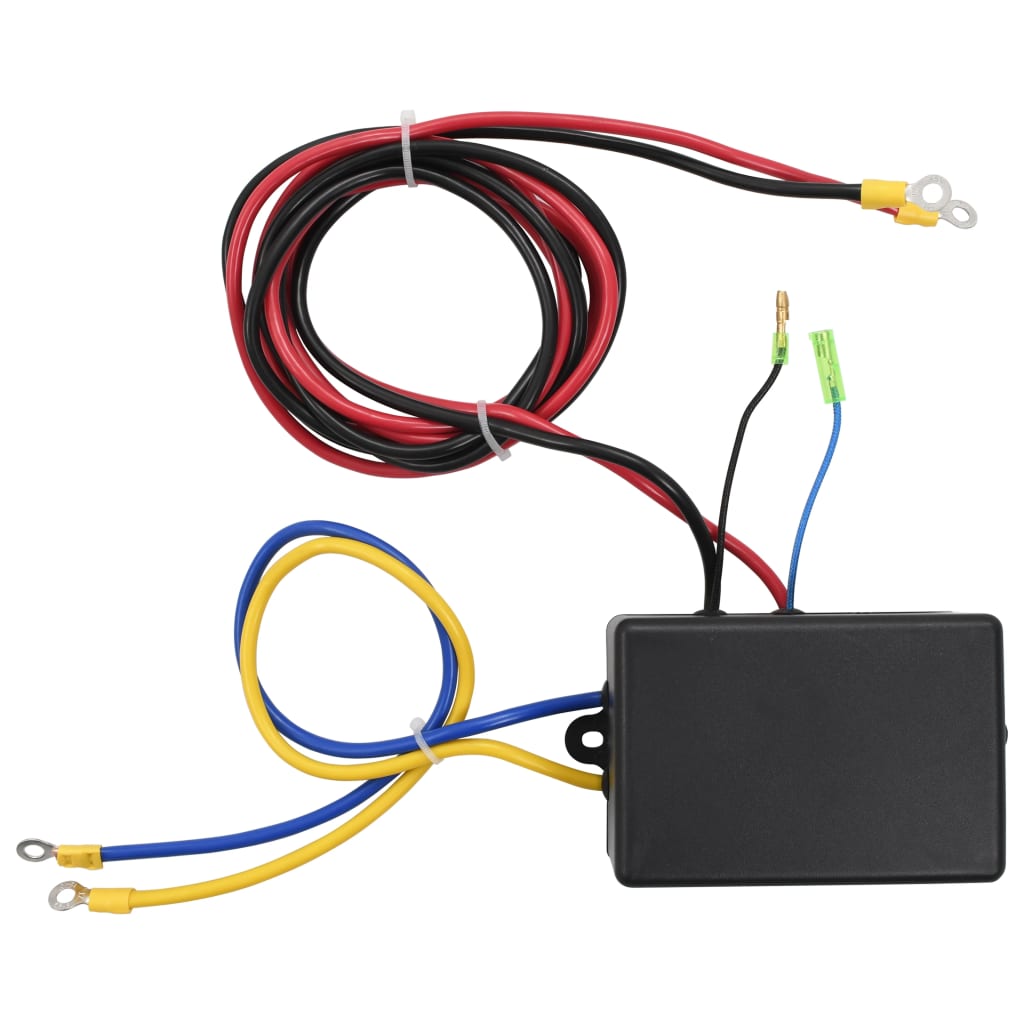12 V Elektrische Seilwinde 1360kg + Montageplatte Fernbedienung - Premium Seilwinden  - Just €194.20! Shop now at homesales4u