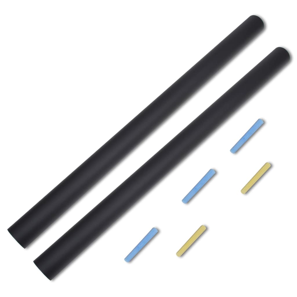 Wandaufkleber Kreidetafel 0,6x3 m 2 Rollen mit Kreiden - Premium Kreidetafeln  - Just €37.39! Shop now at homesales4u
