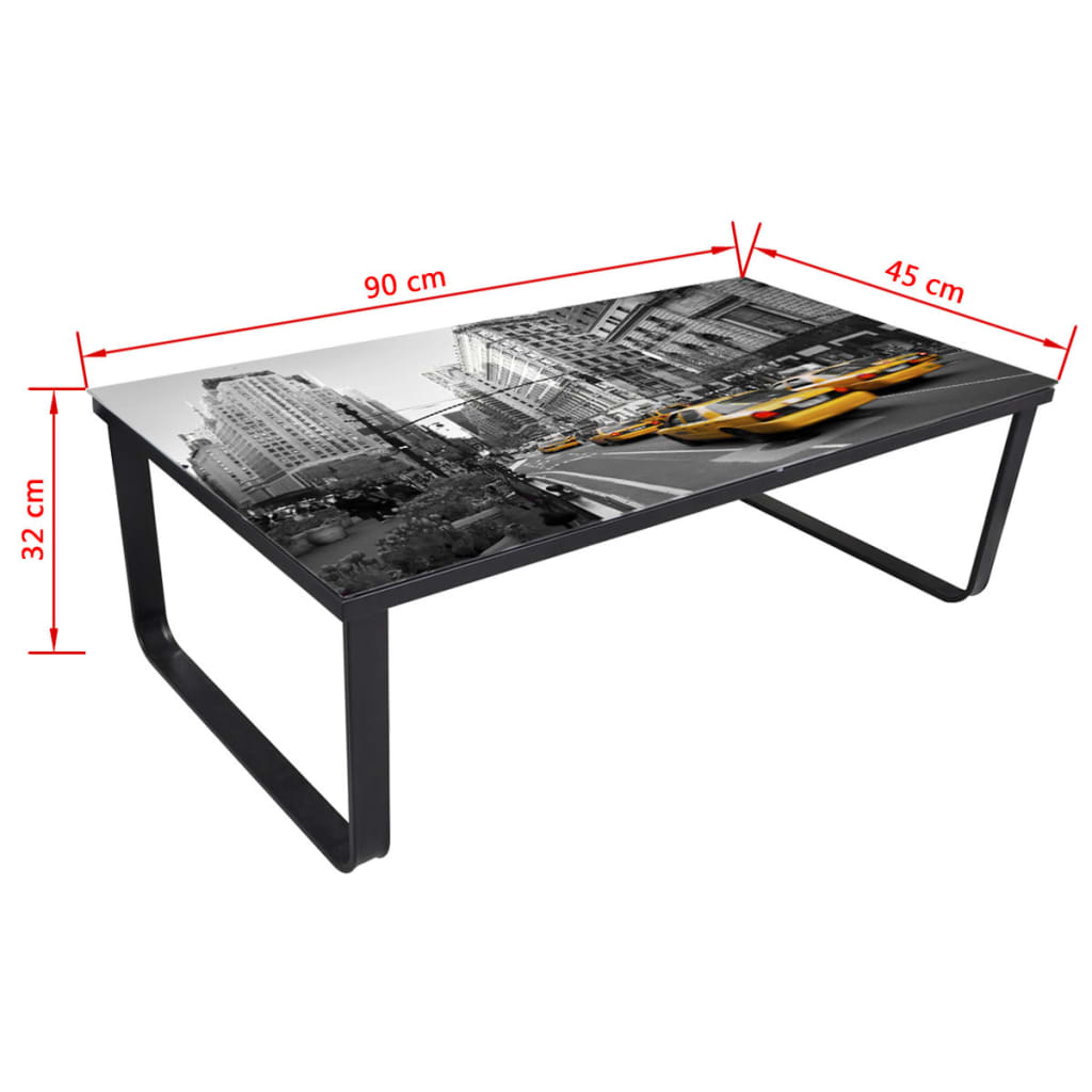 Couchtisch mit Glasplatte Rechteckig - Premium Couchtische  - Just €81.57! Shop now at homesales4u