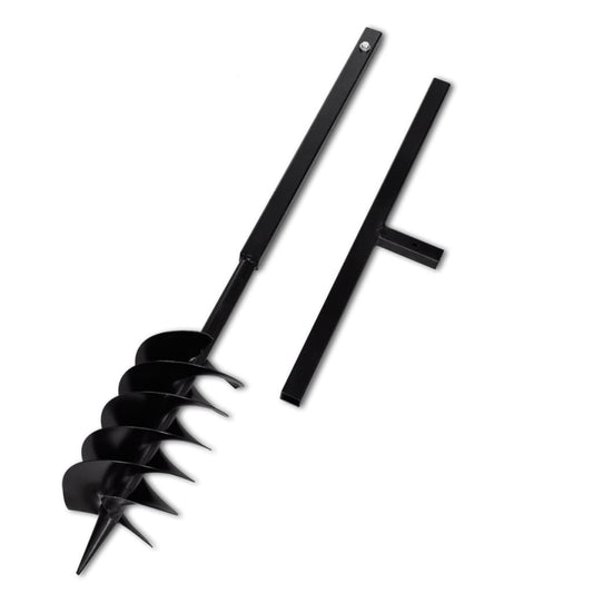 Bohrer mit Griff 150 mm Doppelspirale Schwarz - Premium Schneckenbohrer  - Just €56.68! Shop now at homesales4u