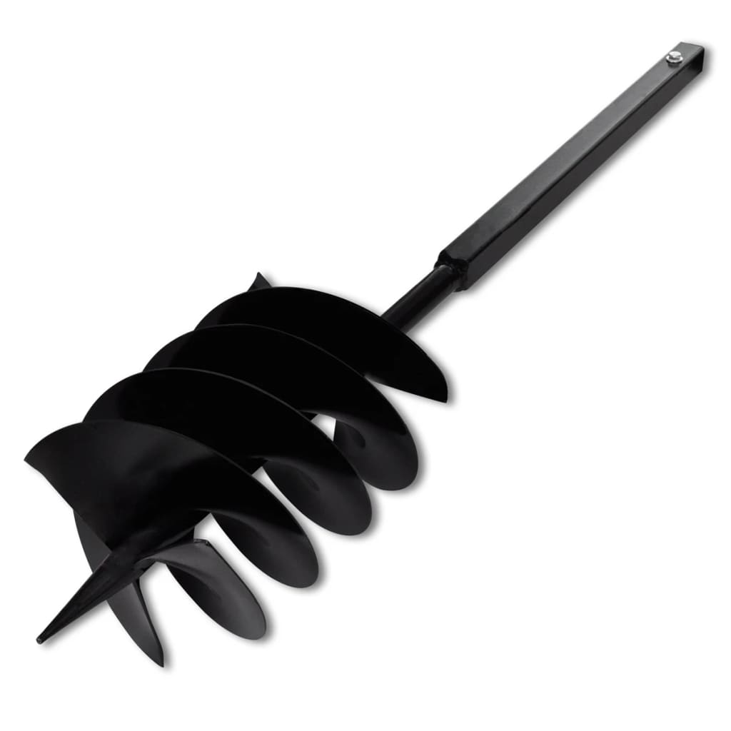 Bohrer mit Griff 200 mm Doppelspirale Schwarz - Premium Schneckenbohrer  - Just €65.95! Shop now at homesales4u