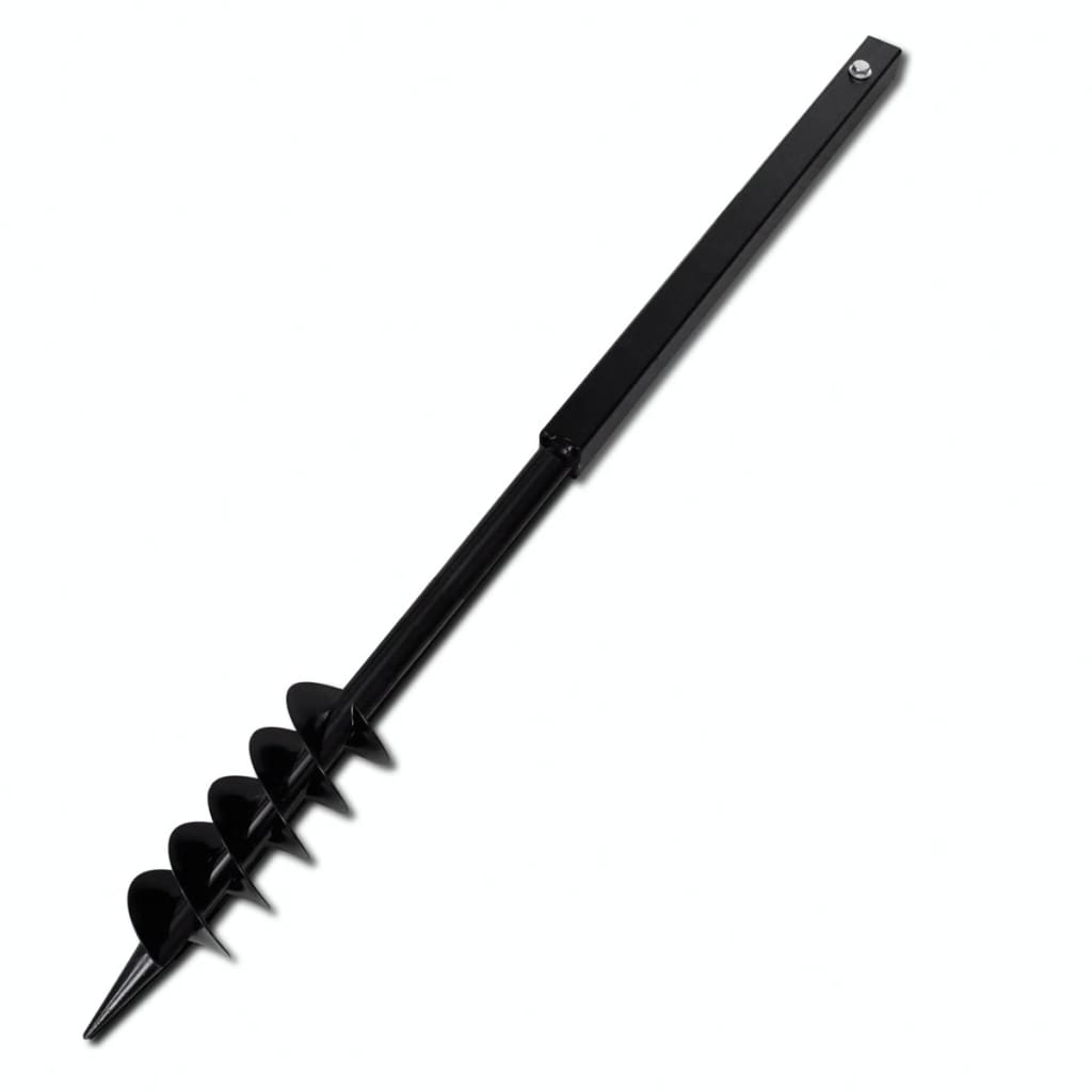 Erdbohrer mit Griff 80 mm Verlängerungsrohr 9 m - Premium Schneckenbohrer  - Just €160.93! Shop now at homesales4u