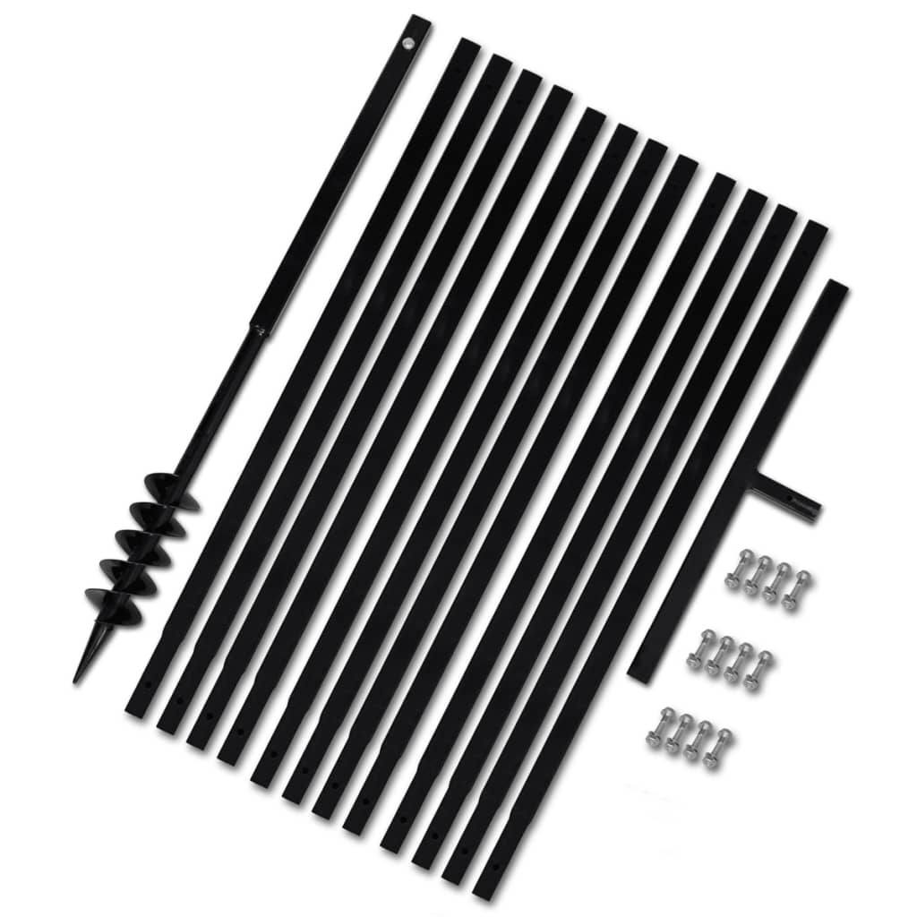 Erdbohrer mit Griff 80 mm Verlängerungsrohr 13 m - Premium Schneckenbohrer  - Just €224.08! Shop now at homesales4u