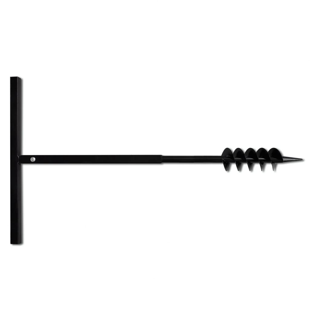 Erdbohrer mit Griff 80 mm Verlängerungsrohr 13 m - Premium Schneckenbohrer  - Just €224.08! Shop now at homesales4u