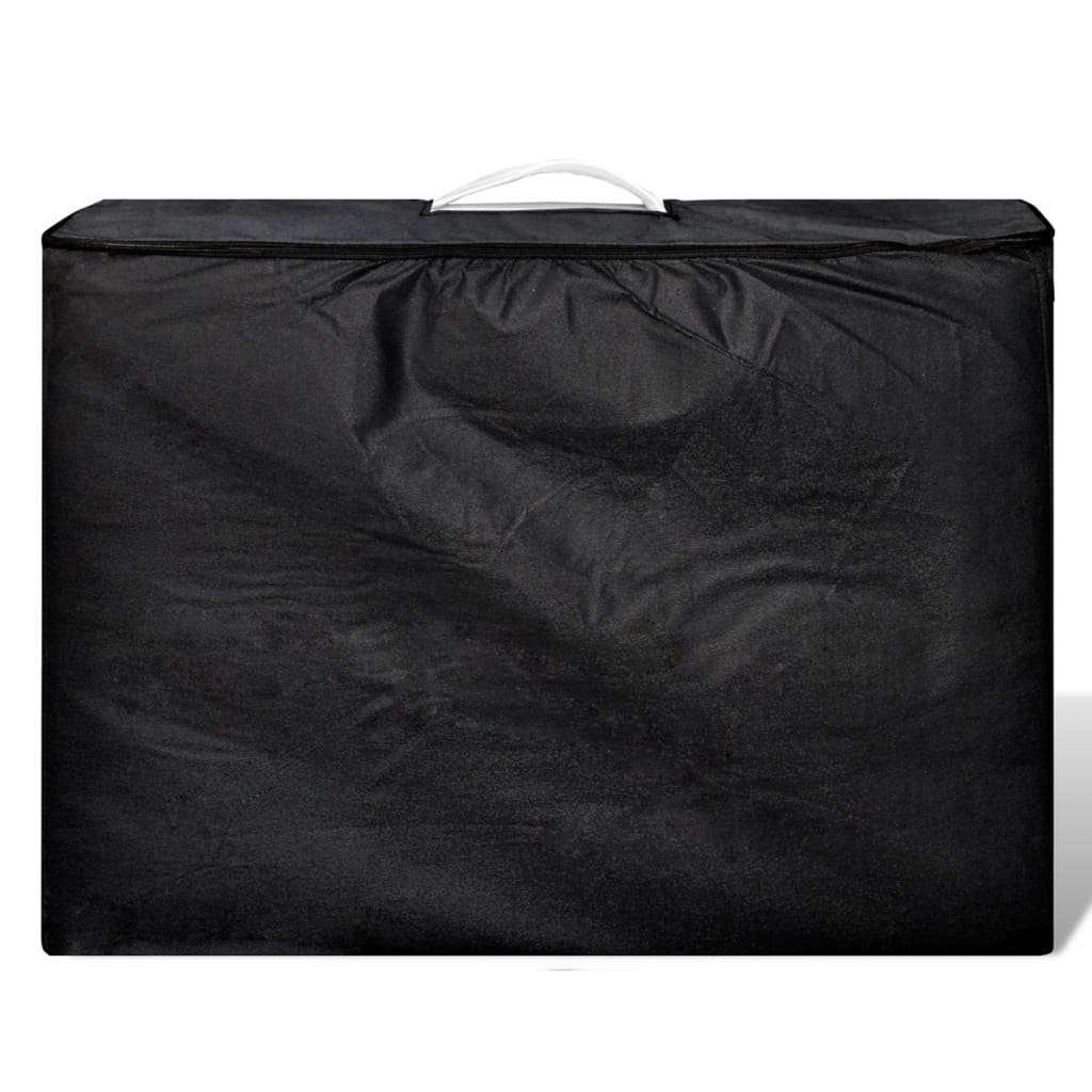 Massagetisch mit Aluminiumrahmen, faltbar 3 Zonen Creme-Weiß - Premium Massagetische  - Just €224.50! Shop now at homesales4u