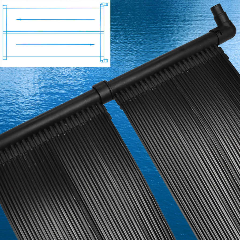 Solar-Panel für Poolheizung (2er-Set) - Premium Poolheizungen  - Just €440.44! Shop now at homesales4u