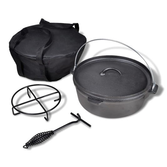 Holländischer Ofen 5,6 l mit Zubehör - Premium Schmortöpfe  - Just €80.88! Shop now at homesales4u