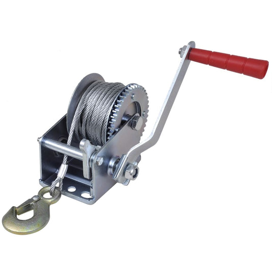 Handwinde 360 kg - Premium Seilwinden  - Just €43.94! Shop now at homesales4u