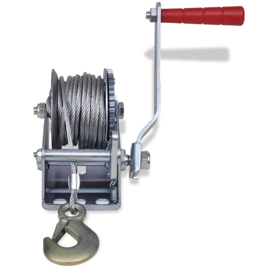 Handwinde 360 kg - Premium Seilwinden  - Just €43.94! Shop now at homesales4u